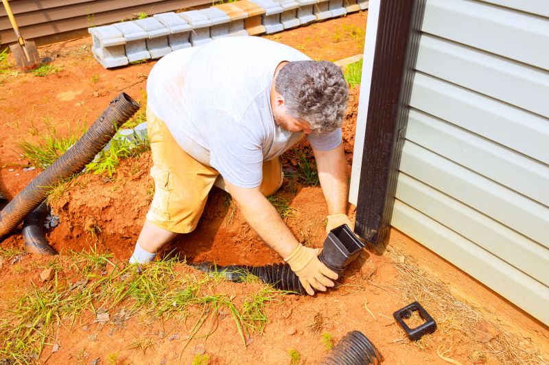 Drainage Downspout Repair