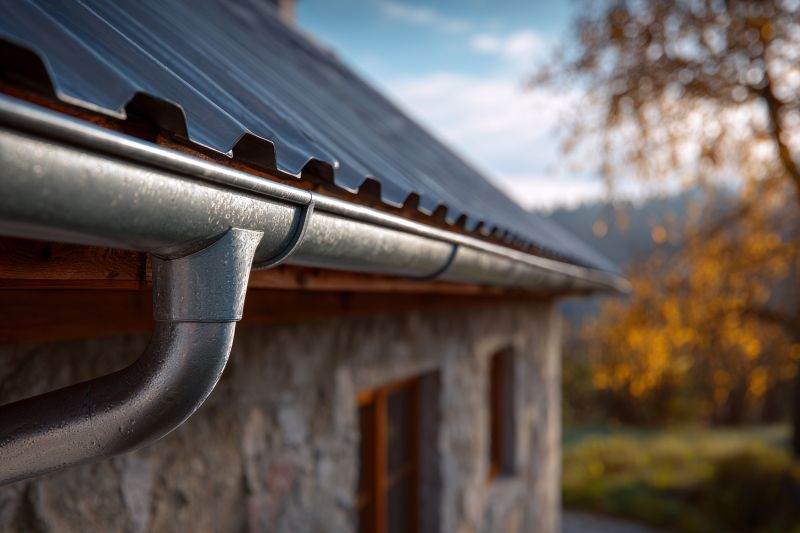 Warehouse Gutter Installation detail